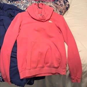 scrunched nike hoodie